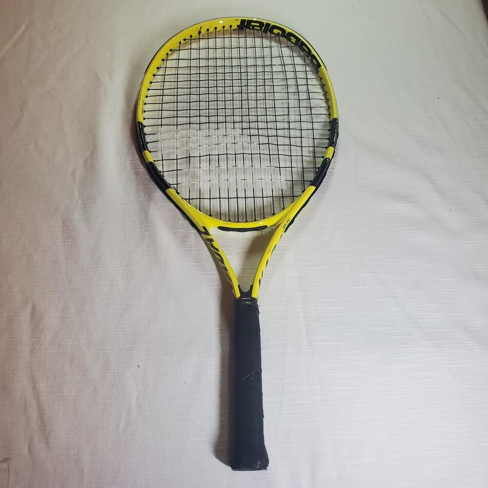 Babolat Nadal Junior 25 Tennis Racquet 25 Inch Youth Kids Racket Yellow Black